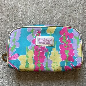 Lilly Pulitzer for Estée Lauder Floral Cosmetic Pouch